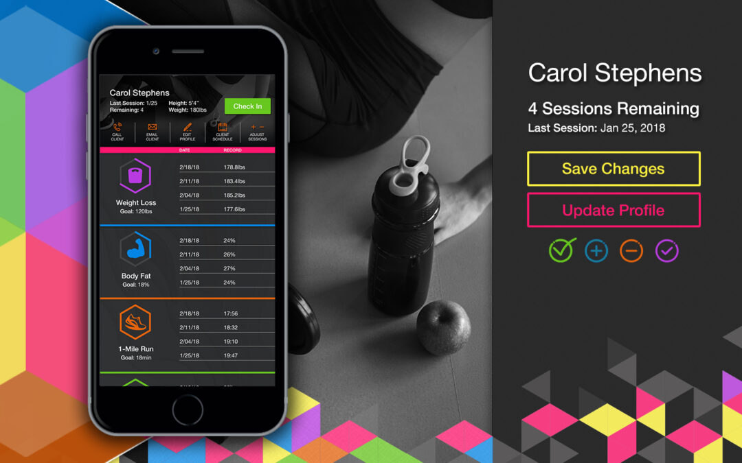 LV Fitness | Mobile App & Branding
