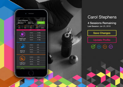 LV Fitness | Mobile App & Branding